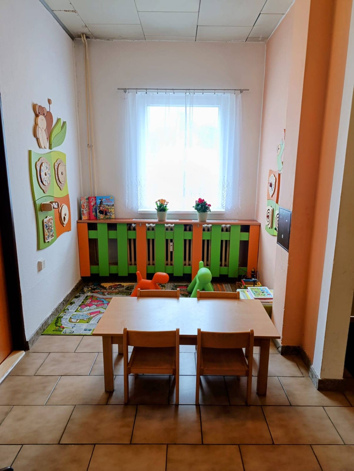 Dětský koutek v ordinaci 5