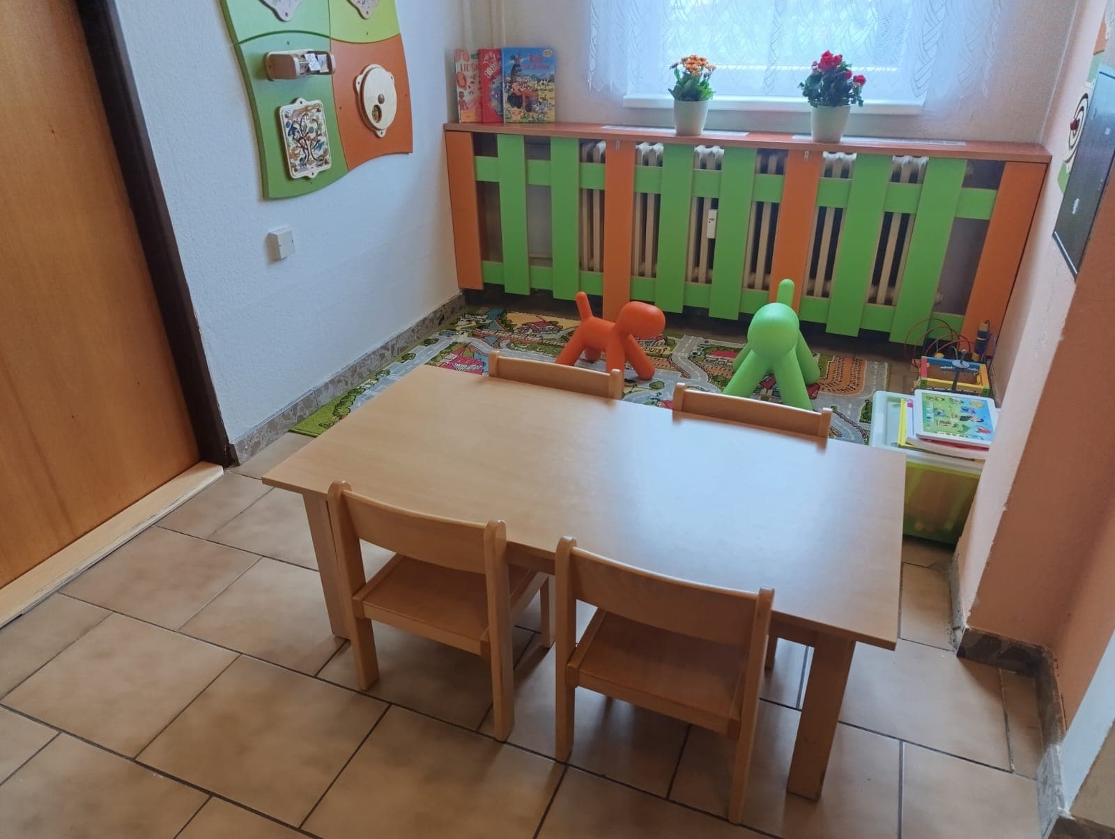 Dětský koutek v ordinaci 1