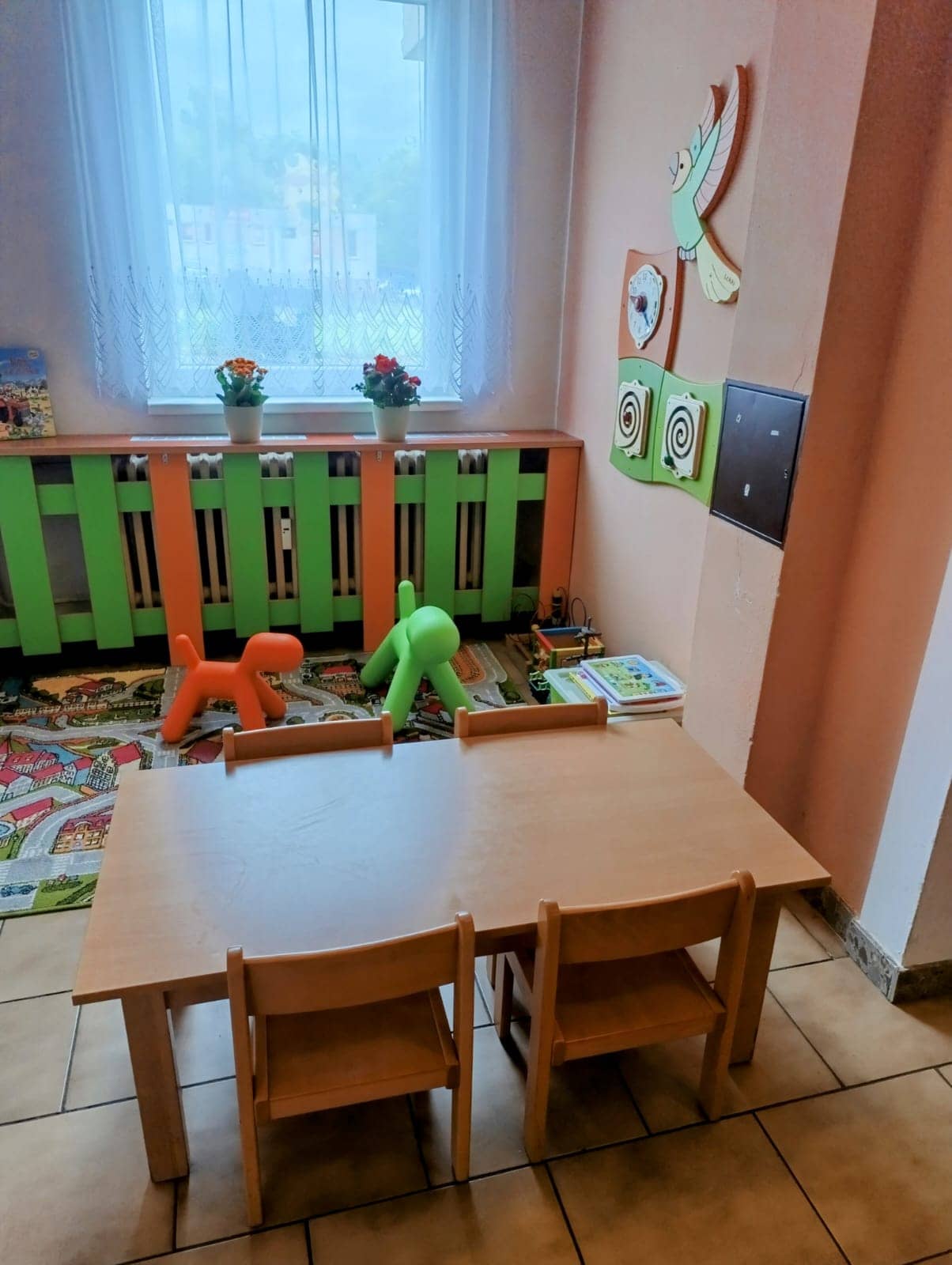 Dětský koutek v ordinaci 6
